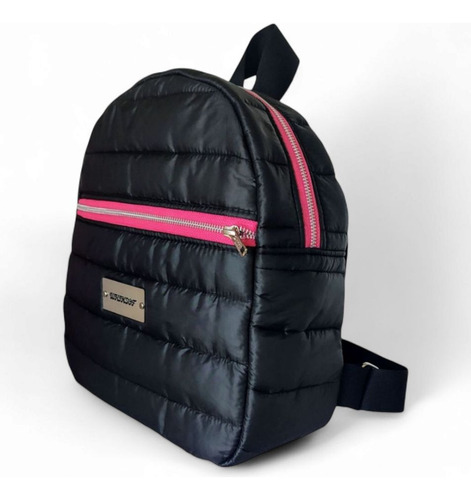 Mochila Impermeable Puffer Whinsof Fucsia Liso