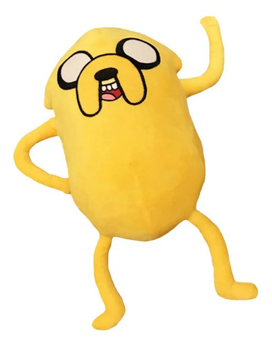 Boneco De Pelúcia Jake 37cm Brinquede Fofinhos Para Crianças Amarelo