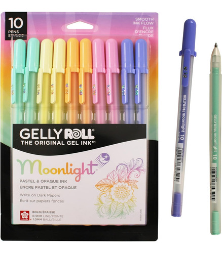 Bolígrafos De Tinta Opaca Sakura Gelly Roll Moonlight