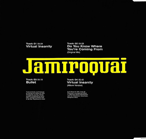 Cd Virtual Insanity (jamiroquai) Estándar