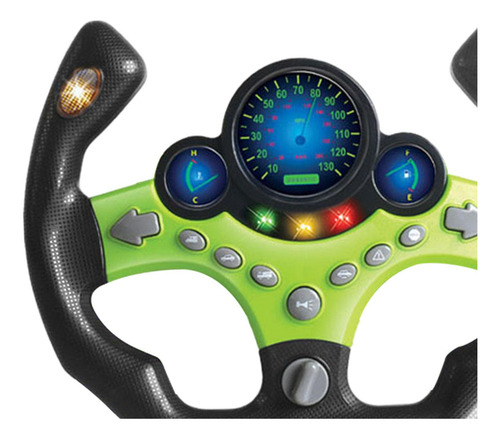 Assento De Carro De Brinquedo Com Volante Para Crianças