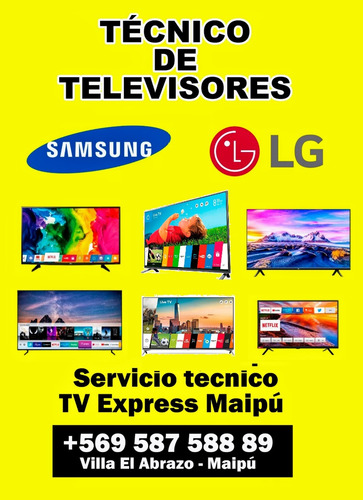 Técnico De Televisores LG Con Imagen Azul, Sin Wifi - Maipú