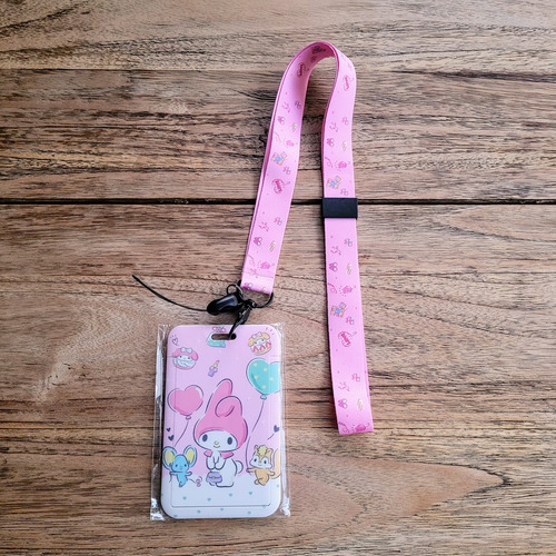 Lanyard Portacredencial Sanrio, Kuromi, Cinnamoroll,, Purin My Melody