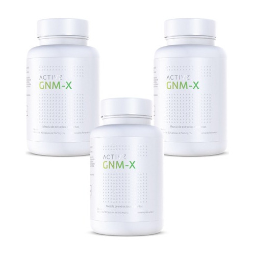 Paquete X3 Gnm-x - Activador De Nrf2 - [importado]