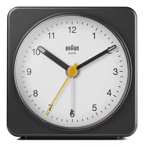 Reloj Despertador Analógico Braun Classic Con Función De Rep