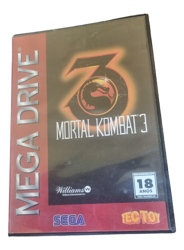 Mega Drive - Mortal Combate 3 - Sega - Tec Toy (v 7)