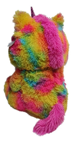 Unicornio Con Lentejuela Reversible Peluche De 85 Cm Altura Multicolor