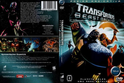 Dvd Transformers Beast Machines - 2ª Temporada - Vol.1