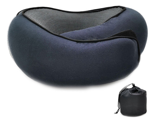 W Almohada Inflable De Viaje, Cojín De Cuello Portátil Para