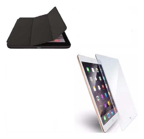 Estuche Forro Smart Case Y Vidrio Para iPad 2/3/4