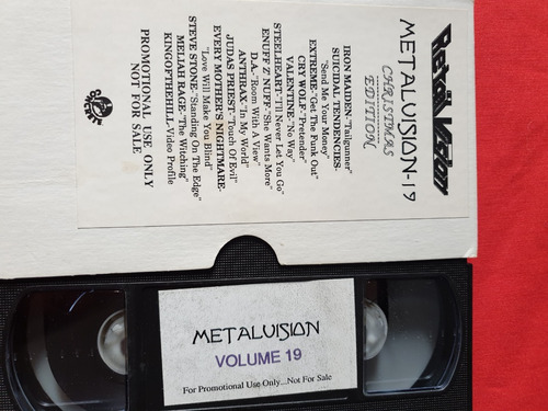 Compilatorio De Videos Metal Vision Vol. 19 Vhs