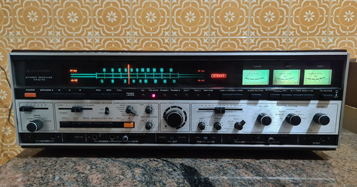 Receiver Kenwood Kr 6170 Made In Japan 1971 Jumbo Prateado (Usado)