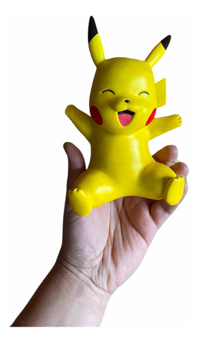 Pikachu Pokemon 15 Cms Impreso En 3d