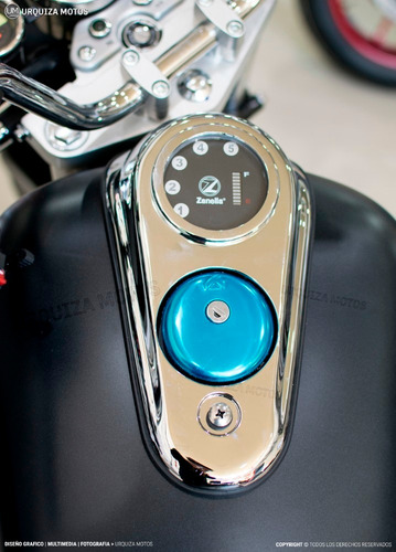 Zanella Patagonian 250 Black Chopper Custom Moto 0km