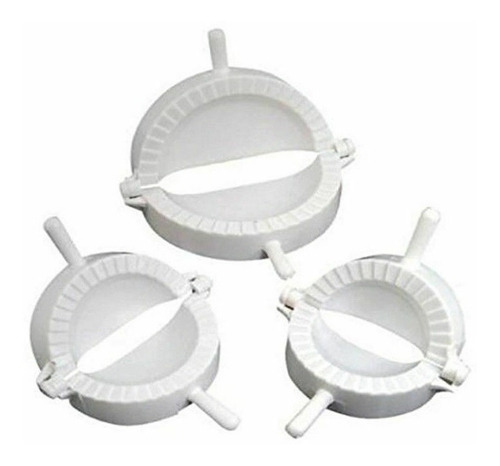 Set Moldes X3 Cierra Empanada Cocina Plastico Microcentro