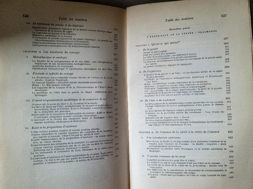 Heidegger Et Experience De La Pensee Henri Birault Gallimard