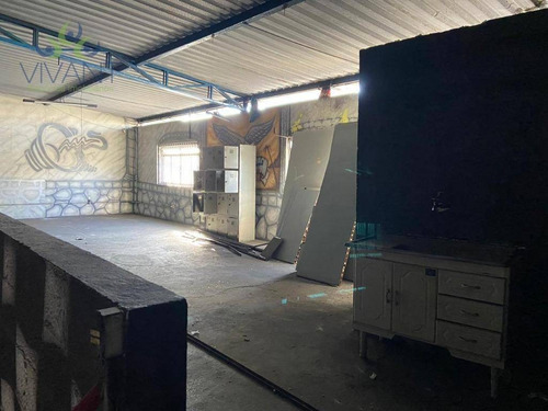 Salão Para Alugar, 268 M² Por R$ 5.000,00/mês - Vila São Jorge - Suzano/sp - Sl0095