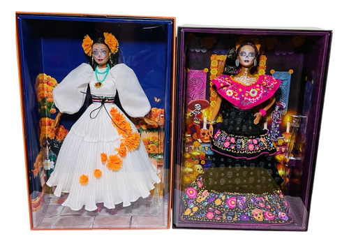 Set 2 Barbie Día De Muertos Kris Goyri Y Día De Muertos 2021 (Usado)
