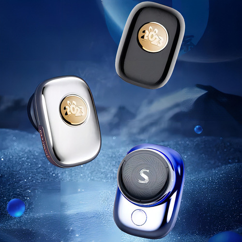 Máquina De Barbear Elétrica Portátil Zao Shaver Cor Plata