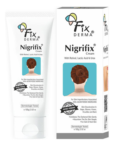 Fixderma Nigrifix Crema Para Acantosis Nigricans Con Ácido.