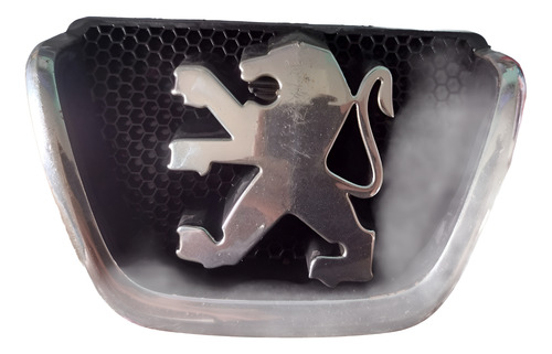 Emblema Parachoque Dianteiro Peugeot 207 - Peça Usad Preto (Usado)