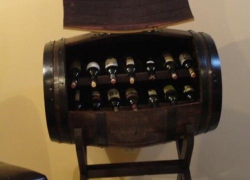 Imagen 3 de 3 de Cava Para Vino Modelo Barril Barrica Decorativa Envio Gratis