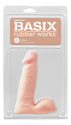 Basix Rubber Works Dong 6 Dildos Consolador Protesis Sexshop