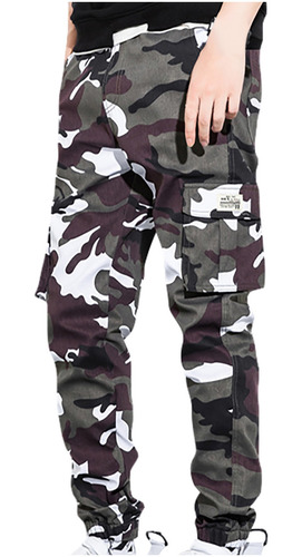 Pantalones De Camuflaje Para Hombre, Talla Grande, Otoño, 33