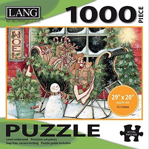 Lang - Rompecabezas De 1000 Piezas - Santa.s Sleigh