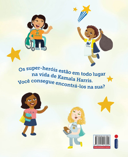 Livro Super heróis Estão em Todo Lugar de Harris Kamala Editora Intrinseca Capa Mole em Português 2025