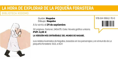 Imagen 2 de 3 de La Hora De Explorar De La Pequeña Forastera - Nagabe