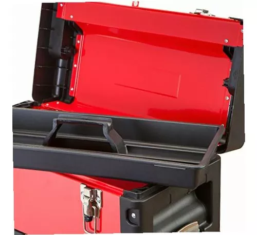 BIG RED - Organizador de Taller de garaje TRJF-C305ABD Torin: Caja de  herramientas portátil de acero y plástico apilable con 3 cajones, color rojo