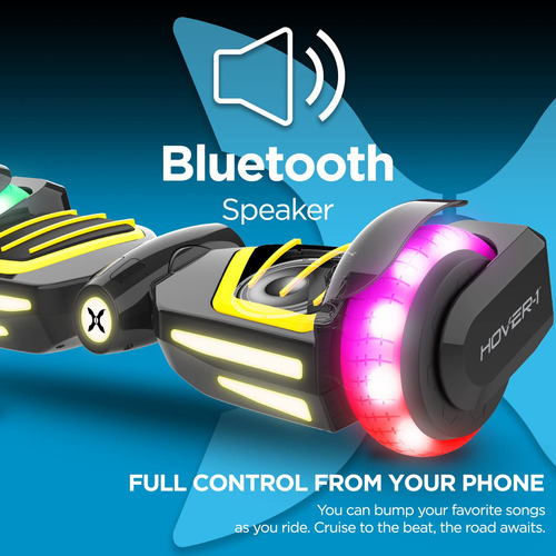 Hoverboard Eléctrico Hover-1 Ranger + Negro 9 Mph 14.5 Km