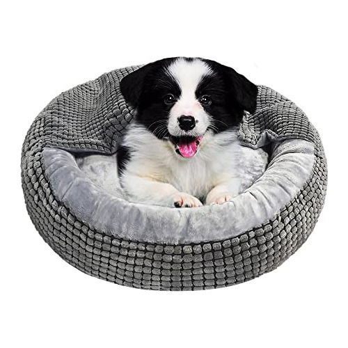 Cama De Felpa Para Perros Y Gatos, Cama De Perro Calmante Pa