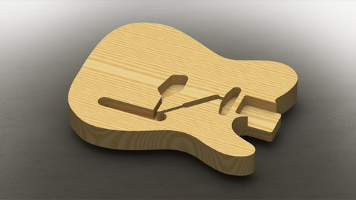Guitarra Telecaster Mod. Fender - Projeto