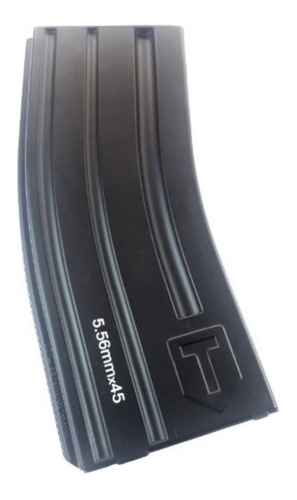 Imagem 3 de 5 de Magazine Carregador Airsoft M4/m16 Mid-cap 120bbs - Taitus