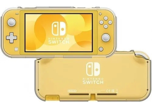 Case Carcasa Semidura Tpu Para Nintendo Switch Lite + Lamina