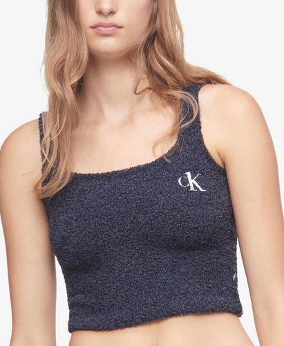 Calvin Klein One Ropa De Dormir, Top De Tirantes Afelpado