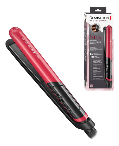 Plancha Remington Red Fina Silk Original Tienda Fisica