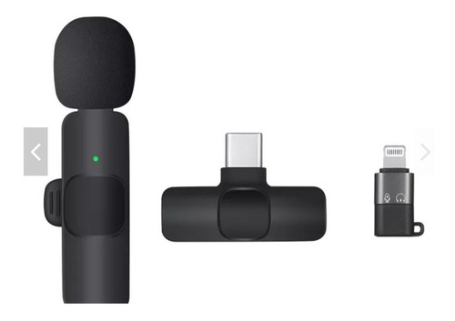 Microfono Lavalier Inalámbrico Para Android Y Ios