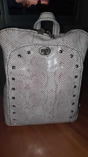 Mochila De Cuero Artesanal