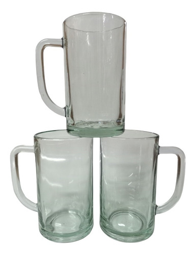 Imagen 5 de 8 de Chopp Vidrio Cerveza Vaso Vidrio 500 Ml X 24 Uni. Sublimable