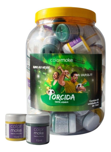 2 Maquiagem Para Copa Do Mundo Verde E Amarelo Color Make