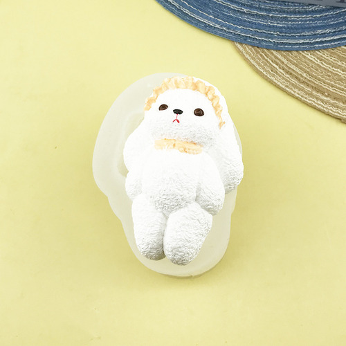 Molde De Silicona Para Muñecos De Peluche, Diseño De Conejo,