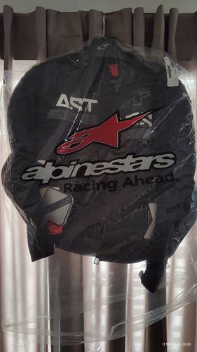 Campera Alpinestars Smx Air Jacket Negro Lisa Large (Usado)