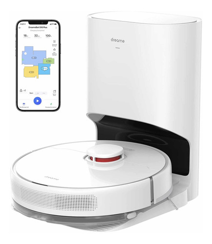 Dreametech Robot Aspirador Y Fregona D10 Plus Con Base