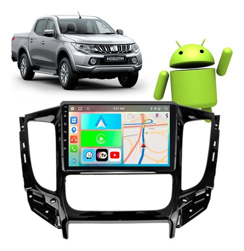 Kit Multimidia 9pol L200 16 17 18 19 20 21 22 Gps Wifi Waze