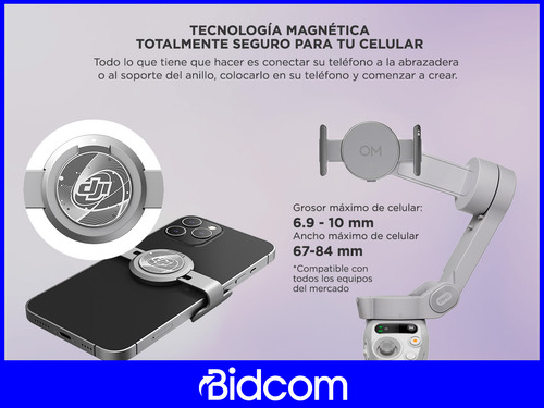 Imagen 6 de 10 de Estabilizador Para Fotos Y Videos Dji Plegable Y Portatil