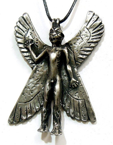 Pingente Pazuzu Com Colar