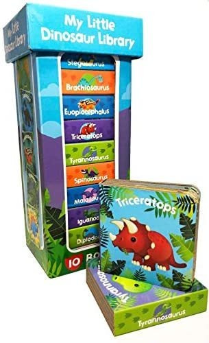 My Little Dinosaur Library (10 Chunky Board Book Box Set)